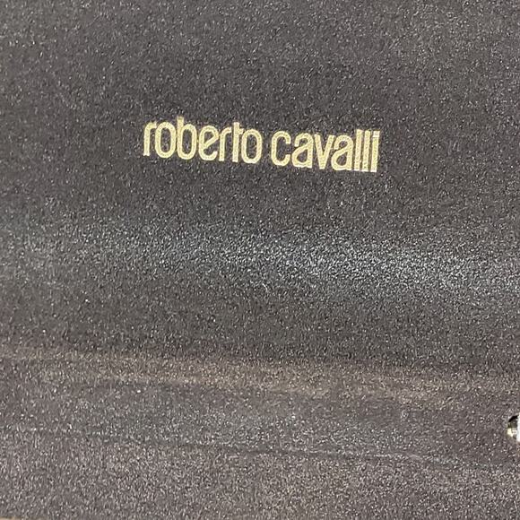 Roberto Cavalli Brown Unisex Eye Hard Glass Case And Towel - Picture 2 of 9